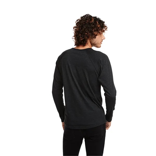 Next Level Apparel Men's Triblend Long-Sleeve Henley - Next Level Apparel Men's Triblend Long-Sleeve Henley - Image 16 of 20