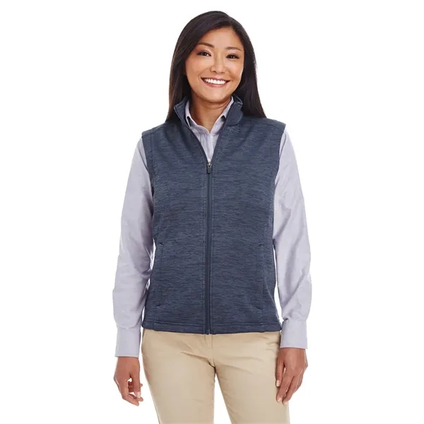 Devon & Jones Ladies' Newbury Melange Fleece Vest - Devon & Jones Ladies' Newbury Melange Fleece Vest - Image 8 of 23