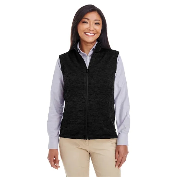 Devon & Jones Ladies' Newbury Melange Fleece Vest - Devon & Jones Ladies' Newbury Melange Fleece Vest - Image 11 of 23