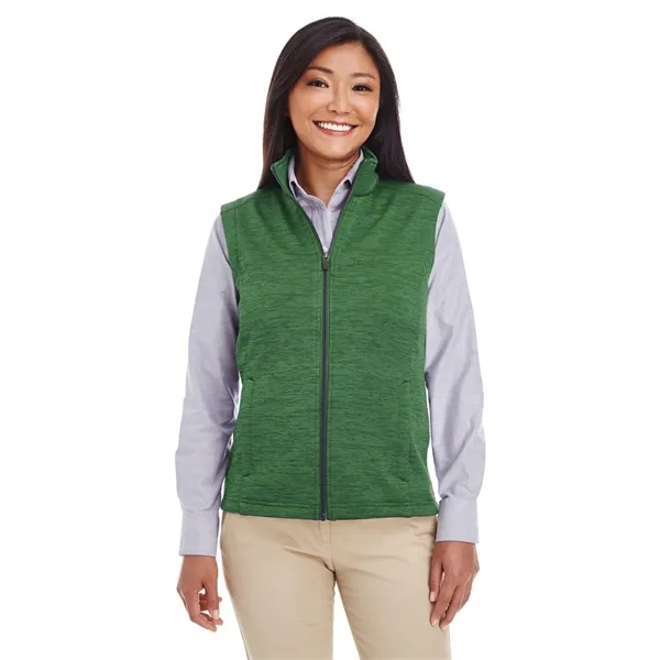 Devon & Jones Ladies' Newbury Melange Fleece Vest - Devon & Jones Ladies' Newbury Melange Fleece Vest - Image 14 of 23