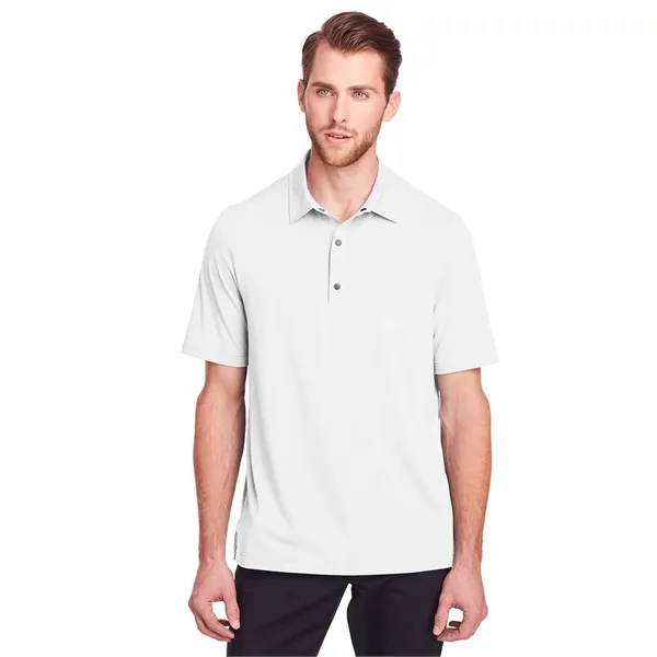North End Men's JAQ Snap-Up Stretch Performance Polo