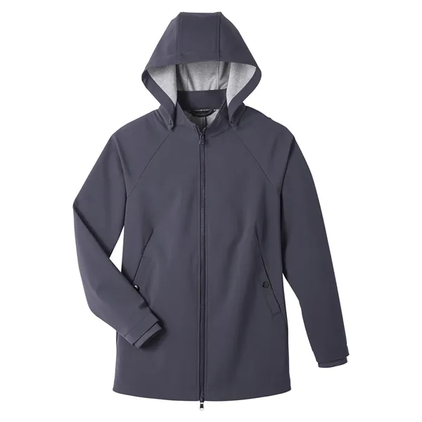 North End Ladies' City Hybrid Soft Shell Hooded Jacket - North End Ladies' City Hybrid Soft Shell Hooded Jacket - Image 27 of 27