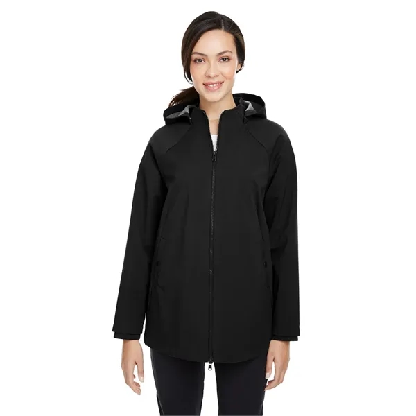 North End Ladies' City Hybrid Soft Shell Hooded Jacket - North End Ladies' City Hybrid Soft Shell Hooded Jacket - Image 15 of 27