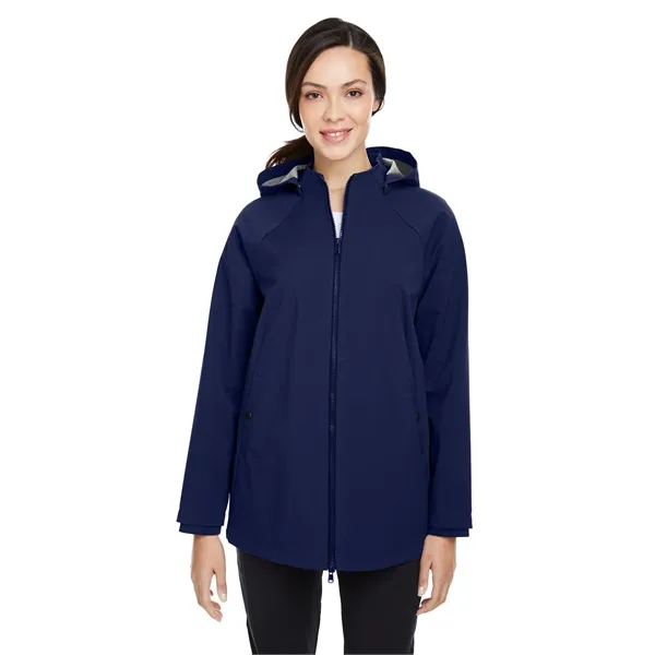 North End Ladies' City Hybrid Soft Shell Hooded Jacket - North End Ladies' City Hybrid Soft Shell Hooded Jacket - Image 21 of 27