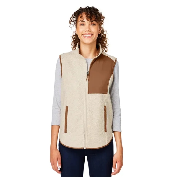 North End Ladies' Aura Sweater Fleece Vest - North End Ladies' Aura Sweater Fleece Vest - Image 2 of 23