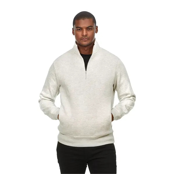 Threadfast Apparel Unisex Ultimate Fleece Quarter-Zip Swe... - Threadfast Apparel Unisex Ultimate Fleece Quarter-Zip Swe... - Image 13 of 15