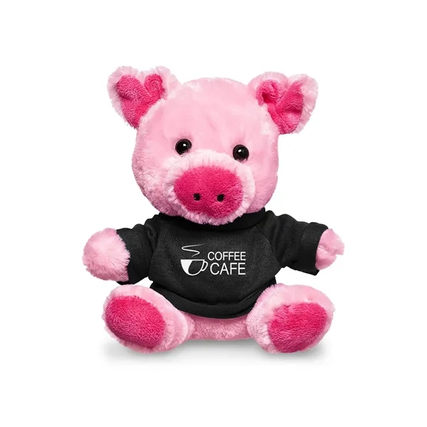 7" Plush Pig With T-Shirt - 7" Plush Pig With T-Shirt - Image 40 of 44