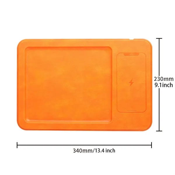 Leather Charging Protector Mouse Pad - Leather Charging Protector Mouse Pad - Image 1 of 1