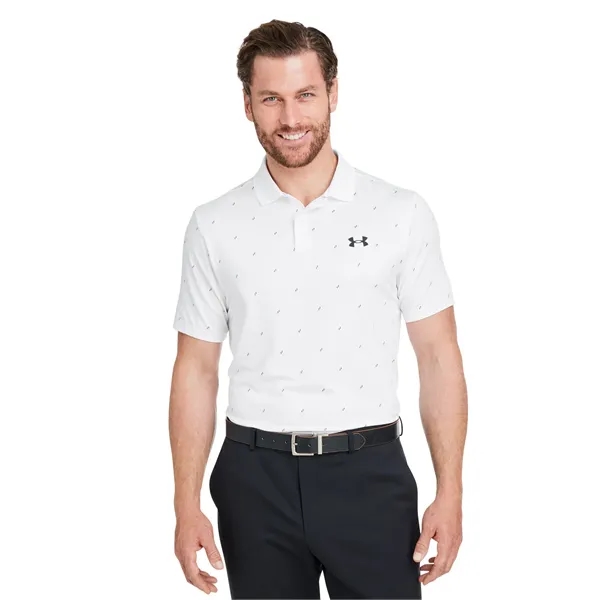 Under Armour Men's 3.0 Printed Performance Polo - Under Armour Men's 3.0 Printed Performance Polo - Image 6 of 11