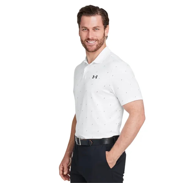 Under Armour Men's 3.0 Printed Performance Polo - Under Armour Men's 3.0 Printed Performance Polo - Image 7 of 11