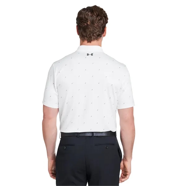 Under Armour Men's 3.0 Printed Performance Polo - Under Armour Men's 3.0 Printed Performance Polo - Image 8 of 11