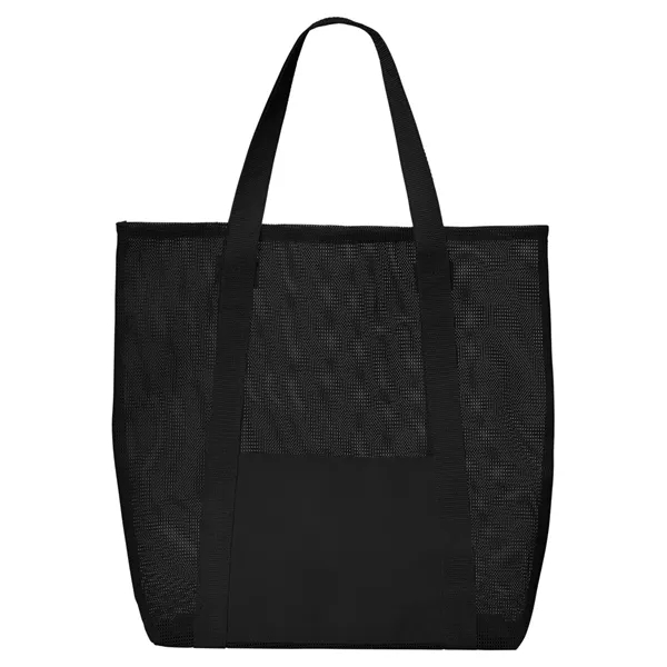 Belle Mare Beach Mesh Tote Bag - Belle Mare Beach Mesh Tote Bag - Image 15 of 18