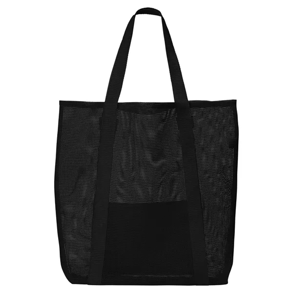 Belle Mare Beach Mesh Tote Bag - Belle Mare Beach Mesh Tote Bag - Image 17 of 18
