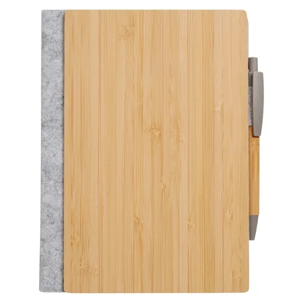 econscious Grove Refillable Bamboo Notebook & Pen - econscious Grove Refillable Bamboo Notebook & Pen - Image 3 of 4