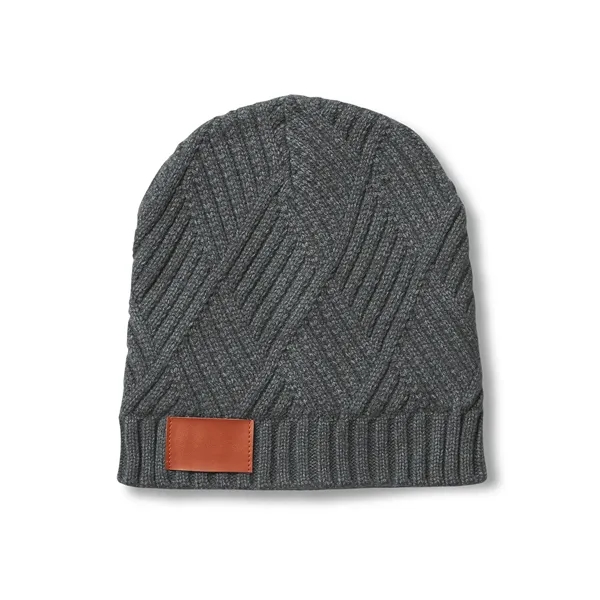 Leeman Trellis Knit Beanie - Leeman Trellis Knit Beanie - Image 4 of 5