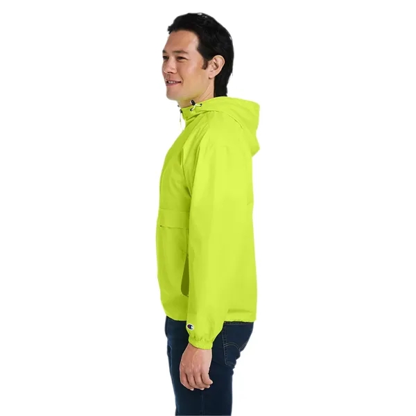 Champion Adult Packable Anorak Quarter-Zip Jacket - Champion Adult Packable Anorak Quarter-Zip Jacket - Image 100 of 105