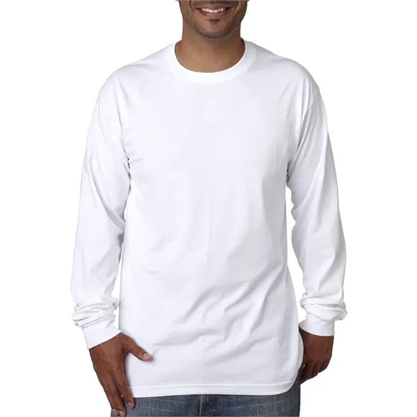 Bayside Unisex USA Made Midweight Long-Sleeve T-Shirt - Bayside Unisex USA Made Midweight Long-Sleeve T-Shirt - Image 4 of 25