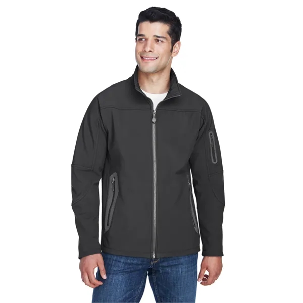 North End Men's Three-Layer Fleece Bonded Soft Shell Tech... - North End Men's Three-Layer Fleece Bonded Soft Shell Tech... - Image 12 of 29