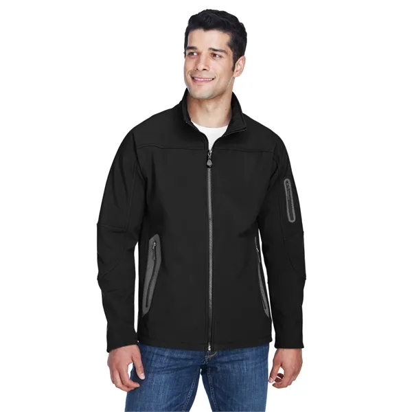 North End Men's Three-Layer Fleece Bonded Soft Shell Tech... - North End Men's Three-Layer Fleece Bonded Soft Shell Tech... - Image 15 of 29