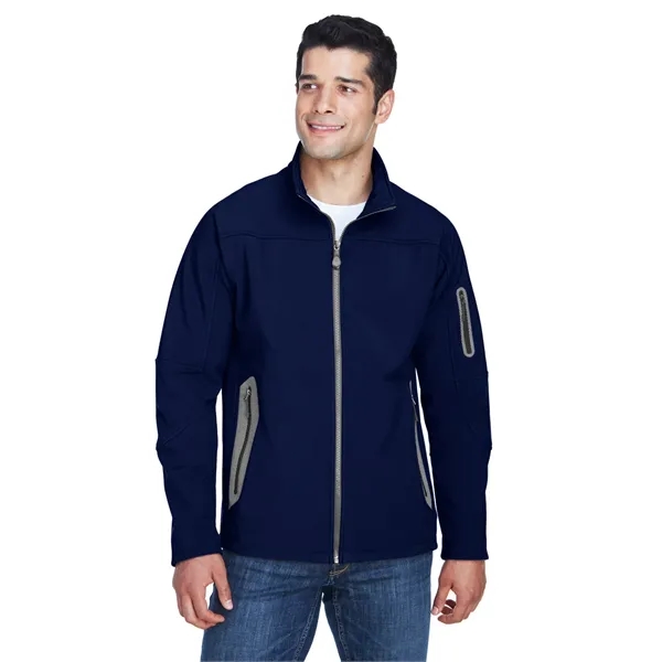 North End Men's Three-Layer Fleece Bonded Soft Shell Tech... - North End Men's Three-Layer Fleece Bonded Soft Shell Tech... - Image 18 of 29