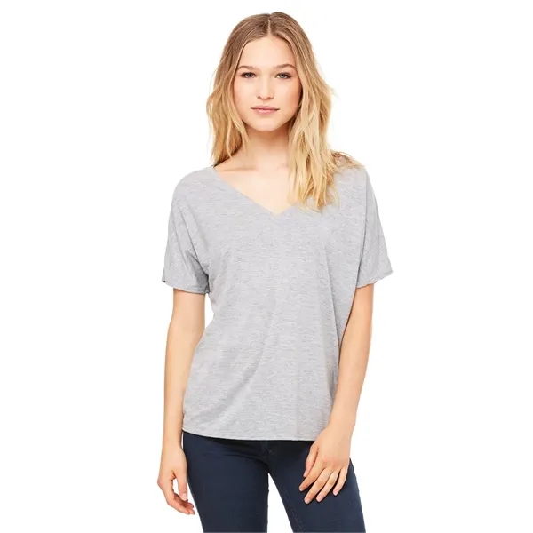 Bella + Canvas Ladies' Slouchy V-Neck T-Shirt - Bella + Canvas Ladies' Slouchy V-Neck T-Shirt - Image 37 of 109