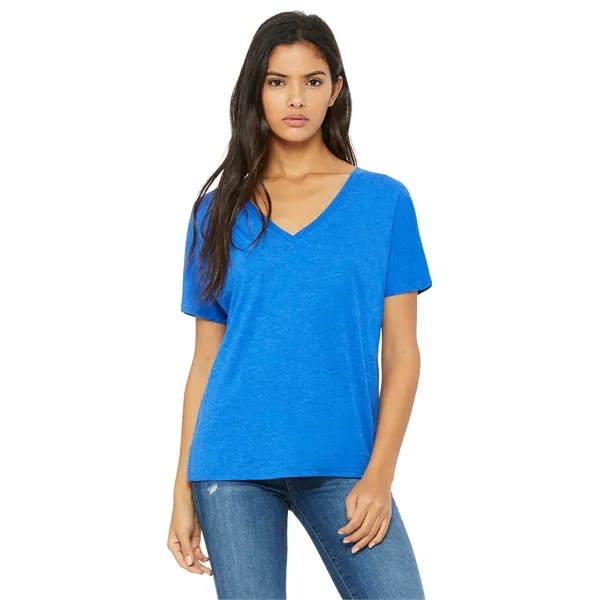 Bella + Canvas Ladies' Slouchy V-Neck T-Shirt - Bella + Canvas Ladies' Slouchy V-Neck T-Shirt - Image 84 of 109