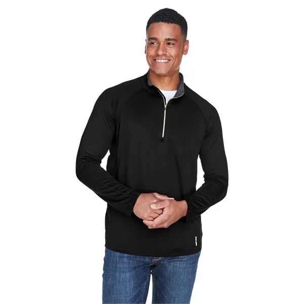 North End Men's Radar Quarter-Zip Performance Long-Sleeve... - North End Men's Radar Quarter-Zip Performance Long-Sleeve... - Image 21 of 44