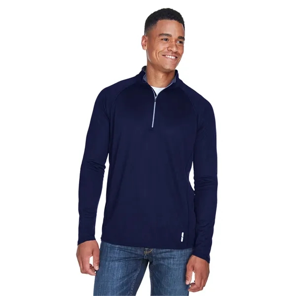 North End Men's Radar Quarter-Zip Performance Long-Sleeve... - North End Men's Radar Quarter-Zip Performance Long-Sleeve... - Image 24 of 44