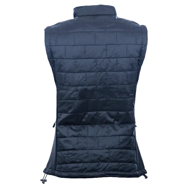 Burnside Ladies' Quilted Puffer Vest - Burnside Ladies' Quilted Puffer Vest - Image 3 of 4