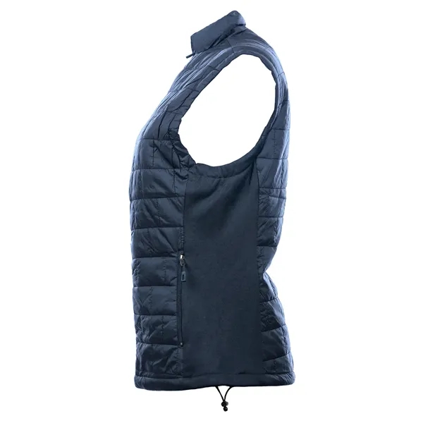 Burnside Ladies' Quilted Puffer Vest - Burnside Ladies' Quilted Puffer Vest - Image 4 of 4