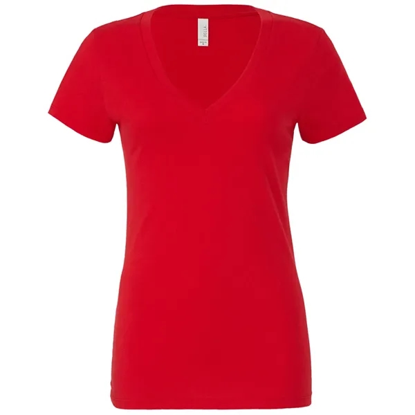 Bella + Canvas Ladies' Jersey Short-Sleeve Deep V-Neck T-... - Bella + Canvas Ladies' Jersey Short-Sleeve Deep V-Neck T-... - Image 86 of 88