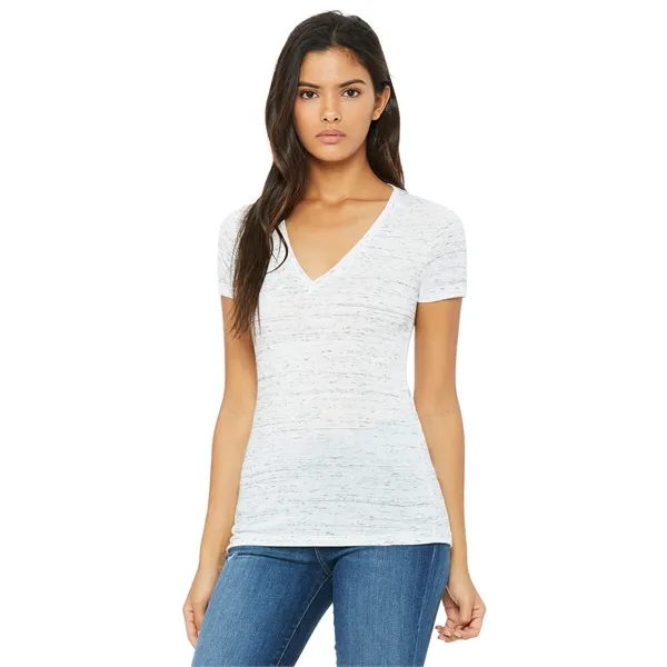 Bella + Canvas Ladies' Jersey Short-Sleeve Deep V-Neck T-... - Bella + Canvas Ladies' Jersey Short-Sleeve Deep V-Neck T-... - Image 33 of 88