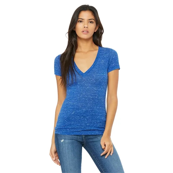 Bella + Canvas Ladies' Jersey Short-Sleeve Deep V-Neck T-... - Bella + Canvas Ladies' Jersey Short-Sleeve Deep V-Neck T-... - Image 52 of 88