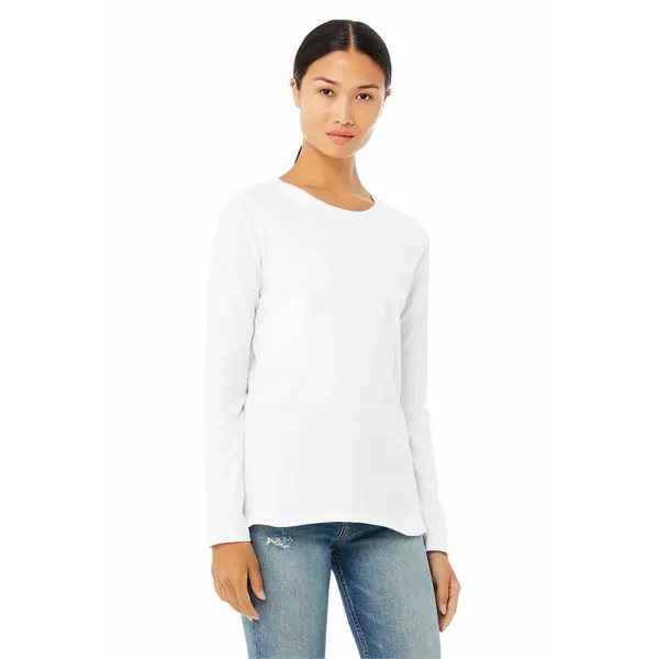 Bella + Canvas Ladies' Jersey Long-Sleeve T-Shirt - Bella + Canvas Ladies' Jersey Long-Sleeve T-Shirt - Image 30 of 68