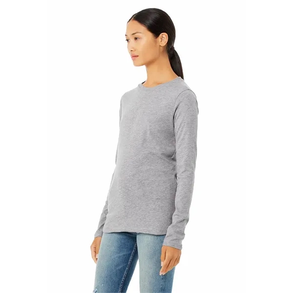 Bella + Canvas Ladies' Jersey Long-Sleeve T-Shirt - Bella + Canvas Ladies' Jersey Long-Sleeve T-Shirt - Image 44 of 68