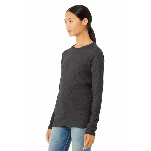 Bella + Canvas Ladies' Jersey Long-Sleeve T-Shirt - Bella + Canvas Ladies' Jersey Long-Sleeve T-Shirt - Image 56 of 68