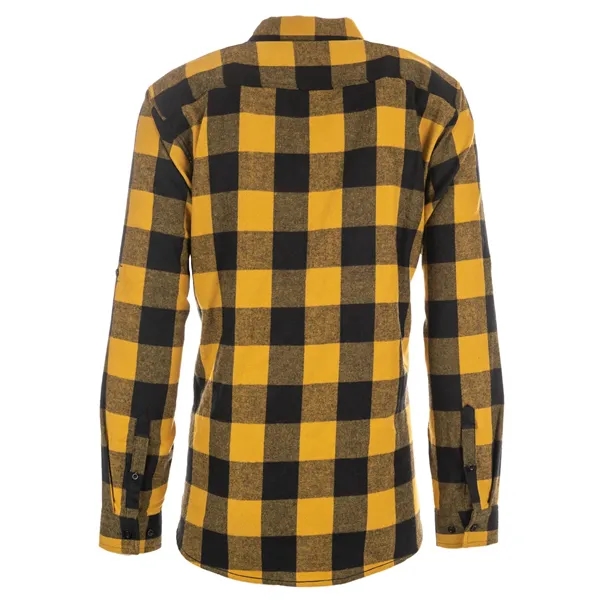 Burnside Men's Plaid Flannel Shirt - Burnside Men's Plaid Flannel Shirt - Image 135 of 138