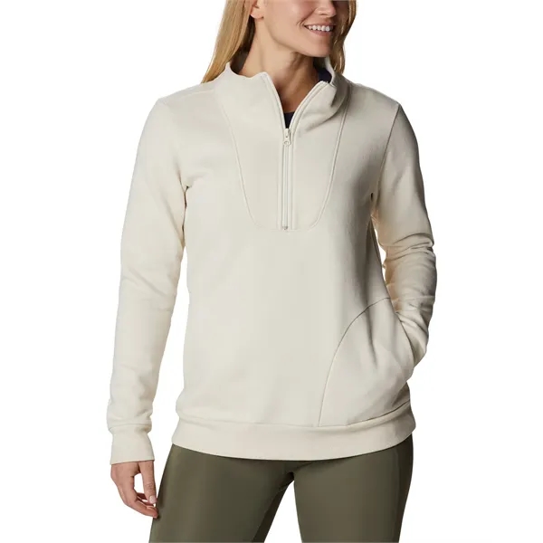 Columbia Ladies' Hart Mountain Quarter-Zip - Columbia Ladies' Hart Mountain Quarter-Zip - Image 1 of 9