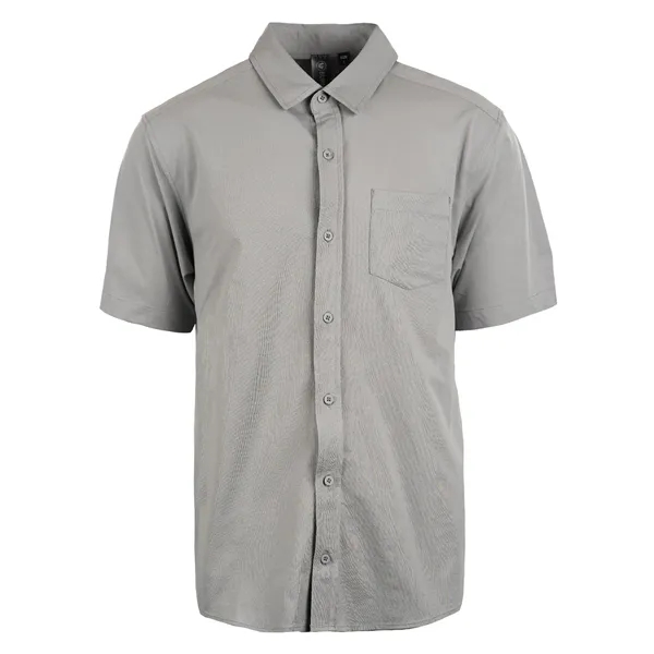 Burnside Men's Woven Short-Sleeve Shirt - Burnside Men's Woven Short-Sleeve Shirt - Image 0 of 8