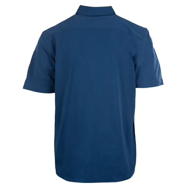 Burnside Men's Woven Short-Sleeve Shirt - Burnside Men's Woven Short-Sleeve Shirt - Image 7 of 8