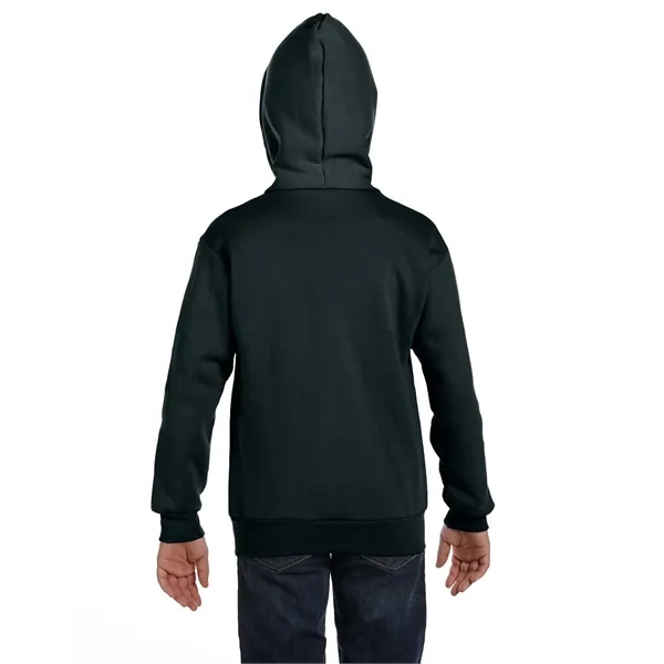 Hanes Youth EcoSmart® Full-Zip Hooded Sweatshirt - Hanes Youth EcoSmart® Full-Zip Hooded Sweatshirt - Image 41 of 55