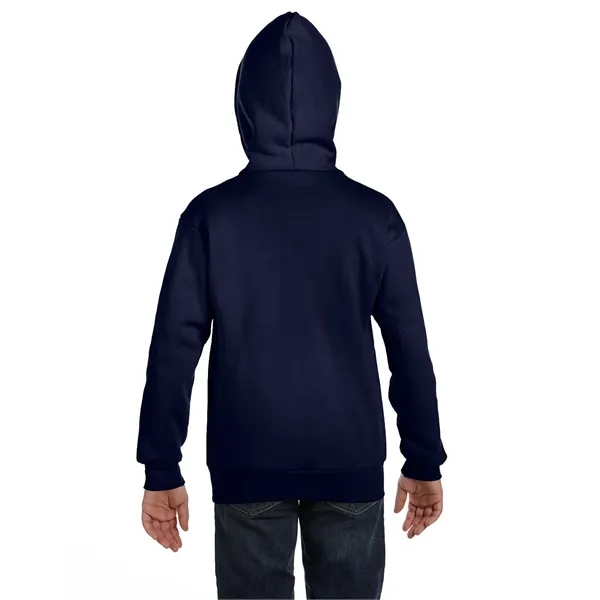 Hanes Youth EcoSmart® Full-Zip Hooded Sweatshirt - Hanes Youth EcoSmart® Full-Zip Hooded Sweatshirt - Image 45 of 55