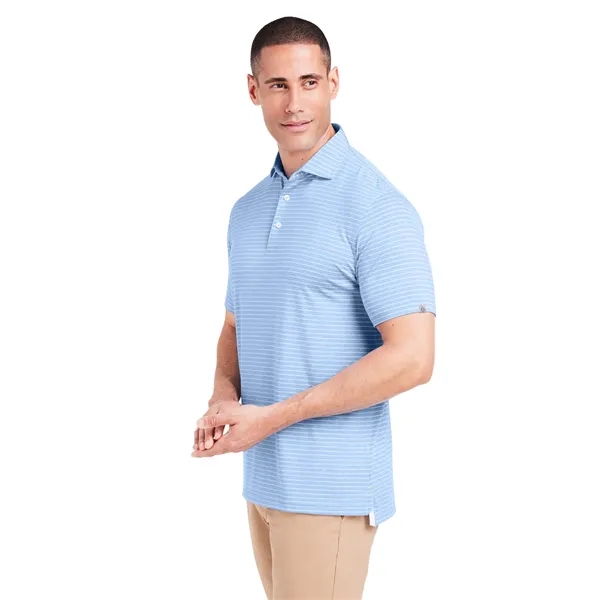 tasc Men's Cloud Lightweight Polo Brookline Stripe