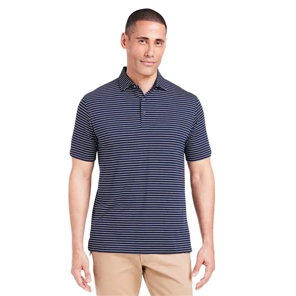 tasc Men's Cloud Lightweight Polo Brookline Stripe