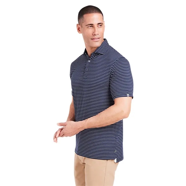 tasc Men's Cloud Lightweight Polo Brookline Stripe