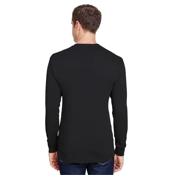 Hanes Adult Workwear Long-Sleeve Pocket T-Shirt - Hanes Adult Workwear Long-Sleeve Pocket T-Shirt - Image 20 of 30