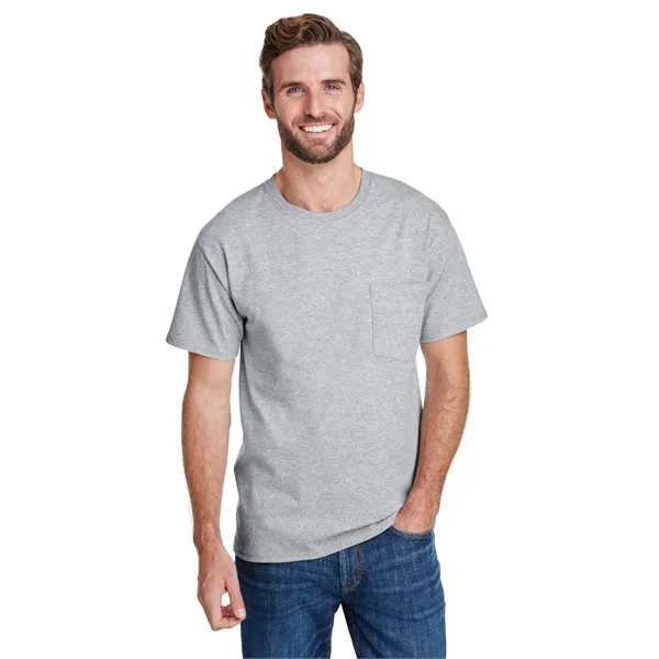 Hanes Adult Workwear Pocket T-Shirt - Hanes Adult Workwear Pocket T-Shirt - Image 15 of 39