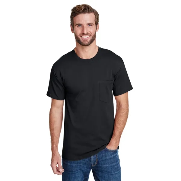 Hanes Adult Workwear Pocket T-Shirt - Hanes Adult Workwear Pocket T-Shirt - Image 19 of 39