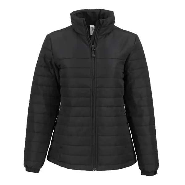 Clique Elevation Eco Full Zip Womens Puffer Jacket - Clique Elevation Eco Full Zip Womens Puffer Jacket - Image 1 of 11