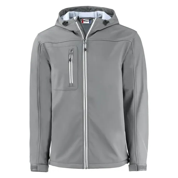 Clique Telemark Eco Stretch Softshell Full Zip Mens Hoode... - Clique Telemark Eco Stretch Softshell Full Zip Mens Hoode... - Image 3 of 9